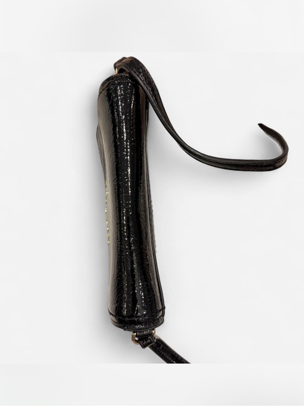Marc Jacobs Patent Leather Black Crossbody Mini Bag - Picture 7 of 8